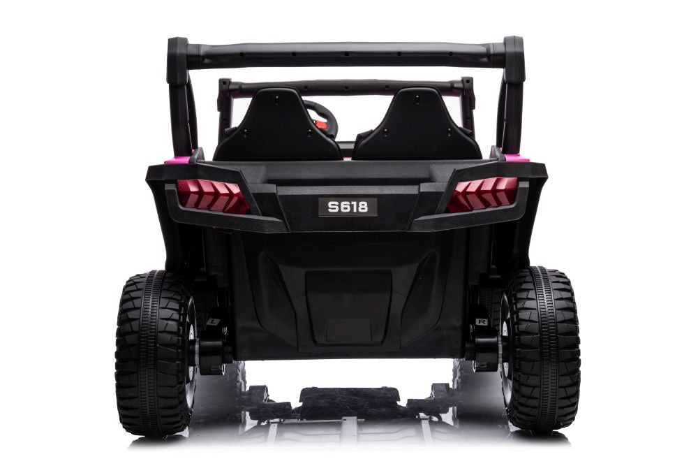 Elektrické auto na akumulátor S618 4x4 – růžové | dětské