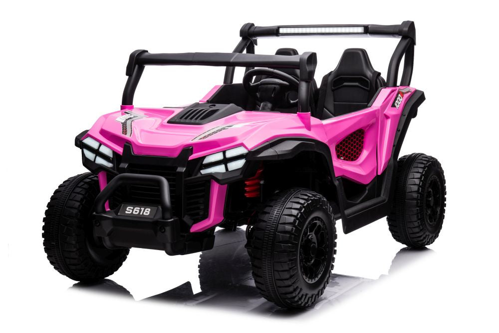 Elektrické auto na akumulátor S618 4x4 – růžové | dětské