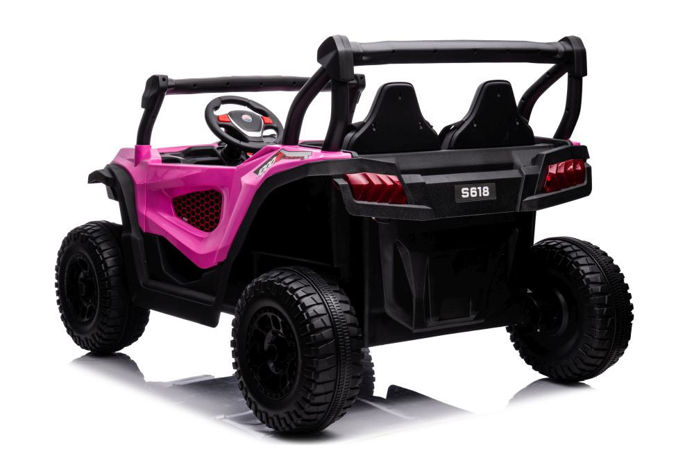 Elektrické auto na akumulátor S618 4x4 – růžové | dětské