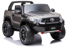 Elektrické auto na akumulator Toyota Hilux s dálkovým ovládáním stříbrné