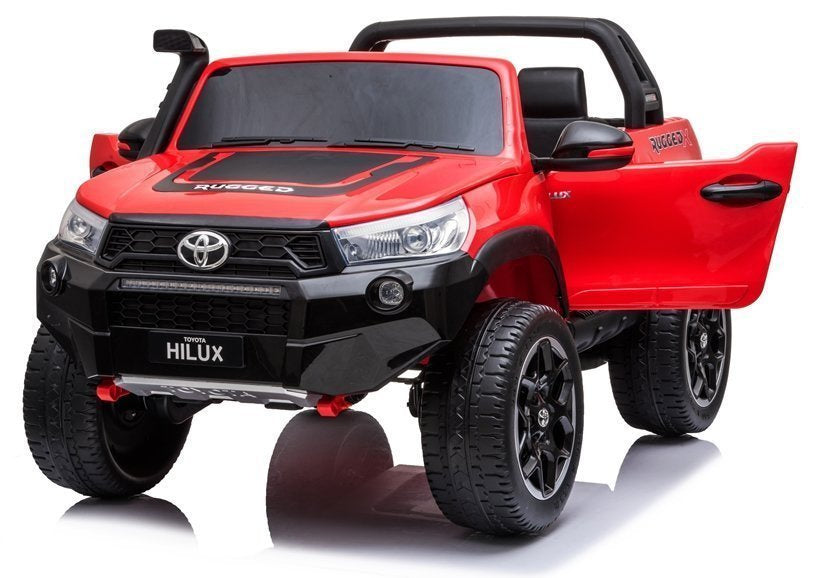 Elektrické auto na akumulator Toyota Hilux s dálkovým ovládáním červené