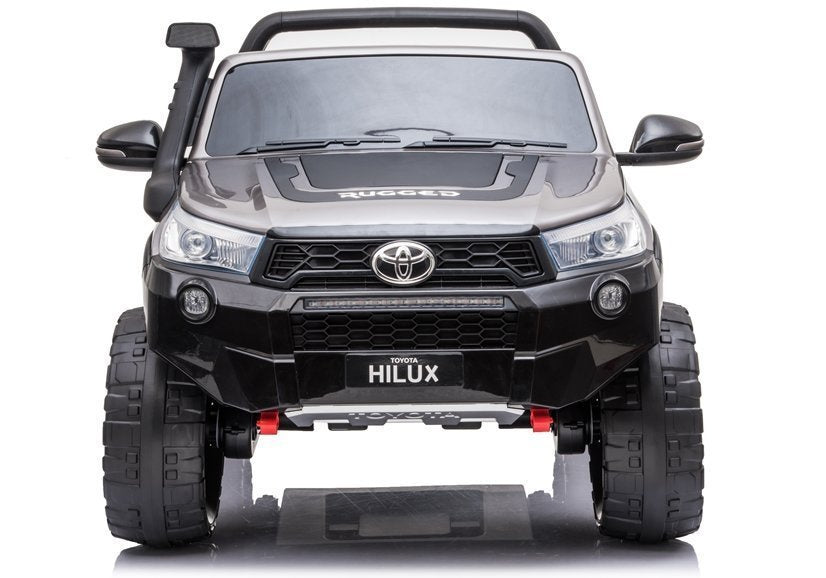 Elektrické auto na akumulator Toyota Hilux s dálkovým ovládáním stříbrné