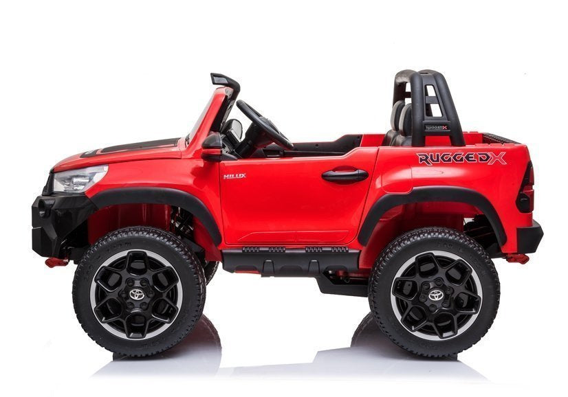 Elektrické auto na akumulator Toyota Hilux s dálkovým ovládáním červené