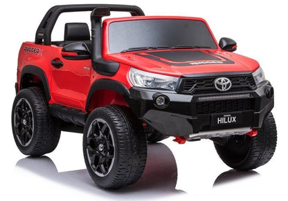Elektrické auto na akumulator Toyota Hilux s dálkovým ovládáním červené
