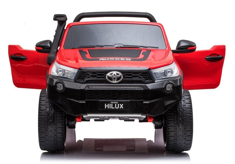 Elektrické auto na akumulator Toyota Hilux s dálkovým ovládáním červené