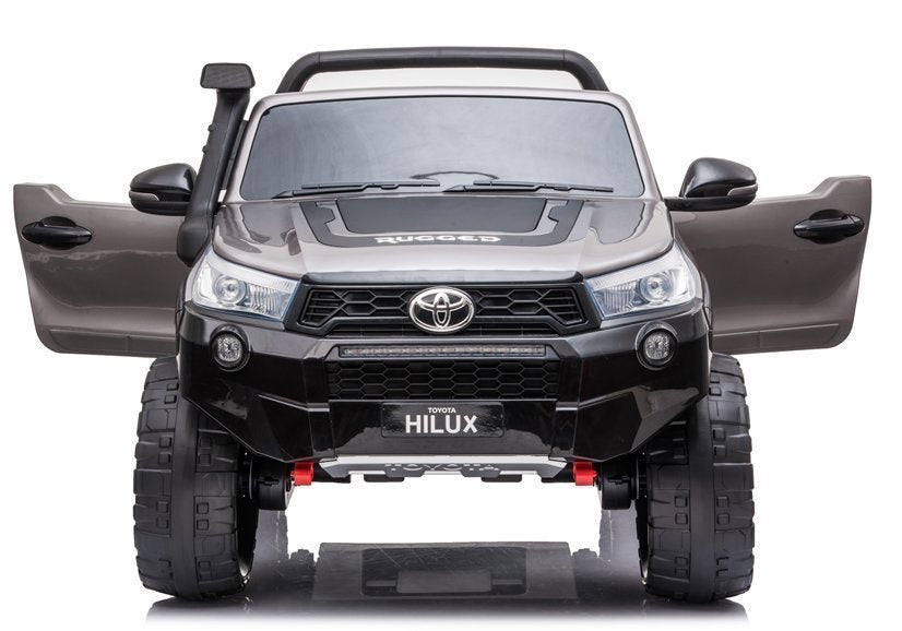 Elektrické auto na akumulator Toyota Hilux s dálkovým ovládáním stříbrné