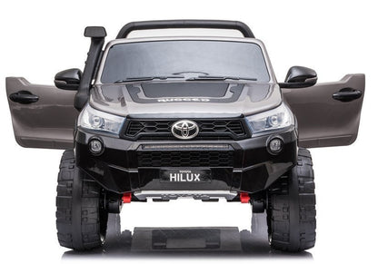 Elektrické auto na akumulator Toyota Hilux s dálkovým ovládáním stříbrné