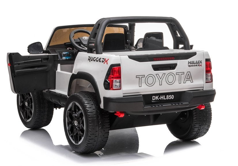 Elektrické auto na akumulator Toyota Hilux s dálkovým ovládáním bílé