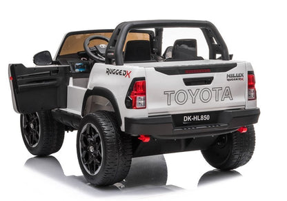 Elektrické auto na akumulator Toyota Hilux s dálkovým ovládáním bílé