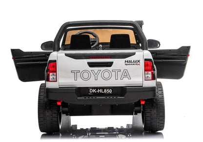 Elektrické auto na akumulator Toyota Hilux s dálkovým ovládáním bílé