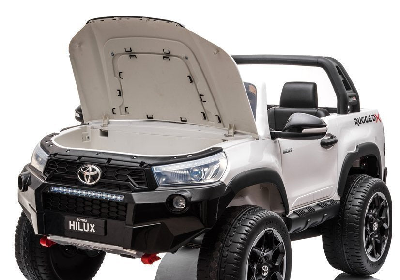 Elektrické auto na akumulator Toyota Hilux s dálkovým ovládáním bílé