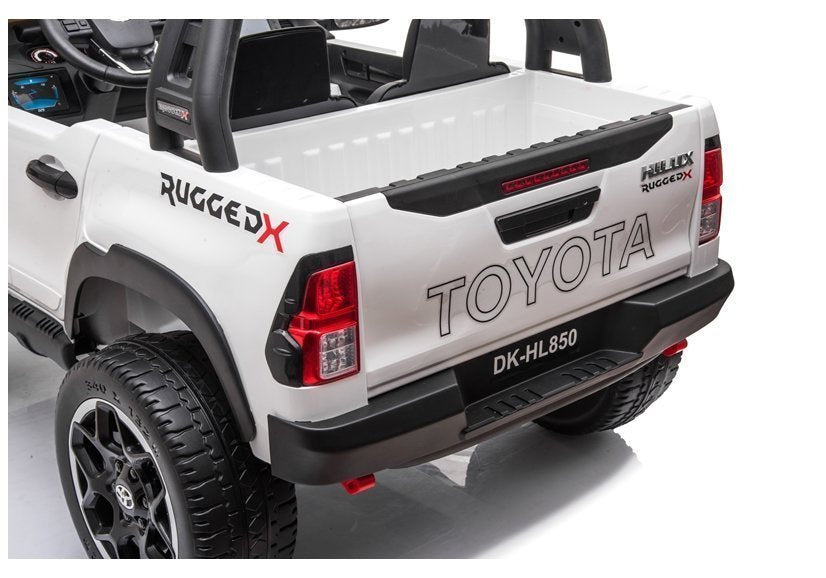 Elektrické auto na akumulator Toyota Hilux s dálkovým ovládáním bílé