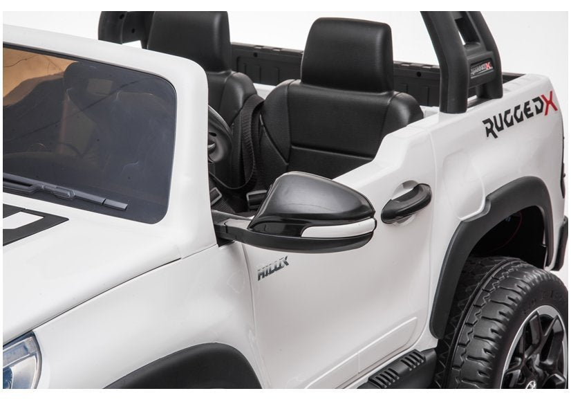 Elektrické auto na akumulator Toyota Hilux s dálkovým ovládáním bílé