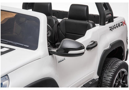 Elektrické auto na akumulator Toyota Hilux s dálkovým ovládáním bílé