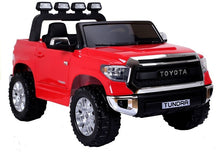 Elektrické auto na akumulátor Toyota Tundra s dálkovým ovládáním červené