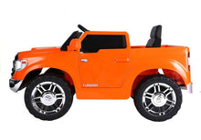Elektrické auto na akumulator Toyota Tundra s pilotem oranžové