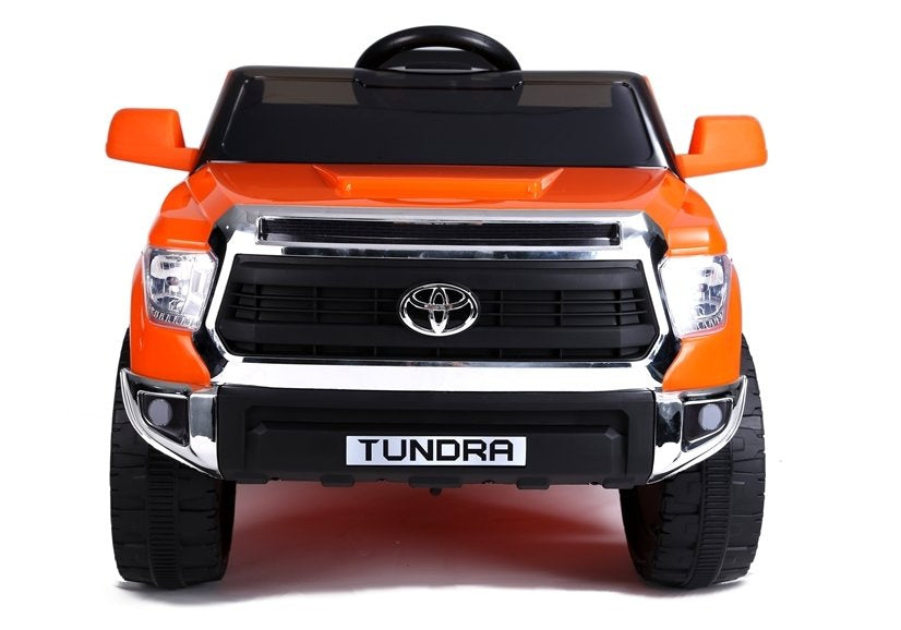 Elektrické auto na akumulator Toyota Tundra s pilotem oranžové
