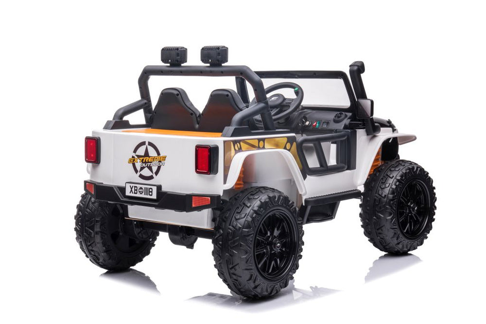 Elektrické auto na akumulátor XB 1118 bílé