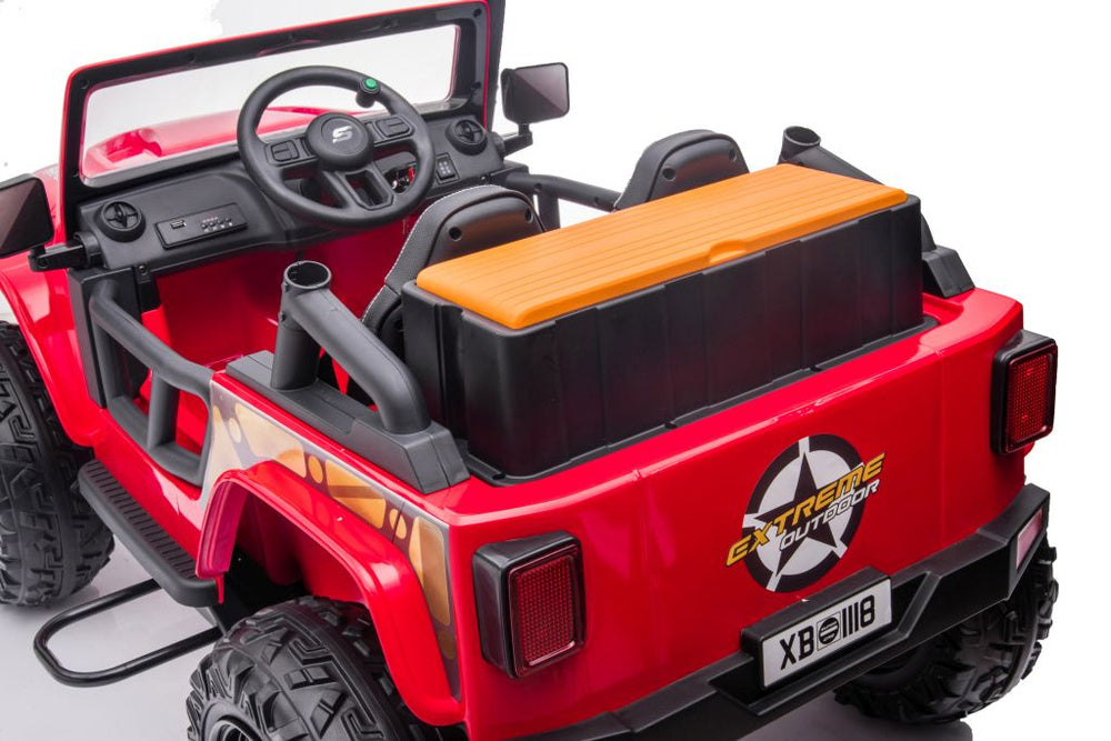 Elektrické auto na akumulátor XB 1118 červené