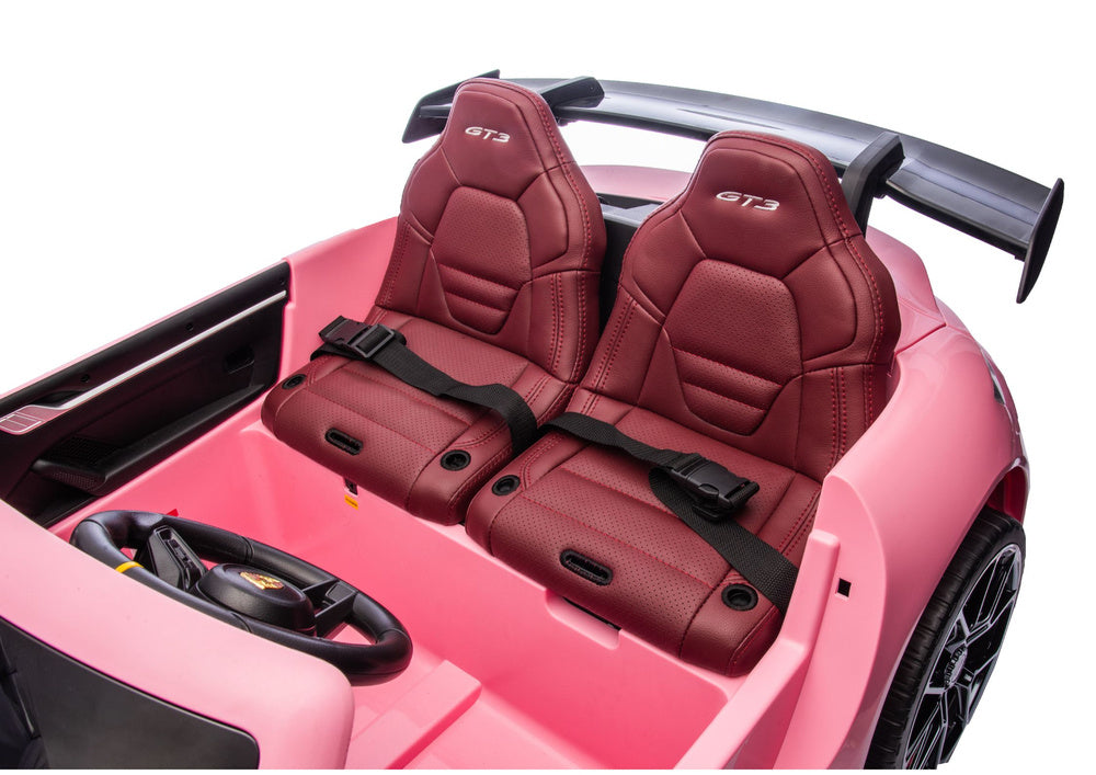 Elektrické auto Porsche GT3 – na akumulátor růžové | DK P911