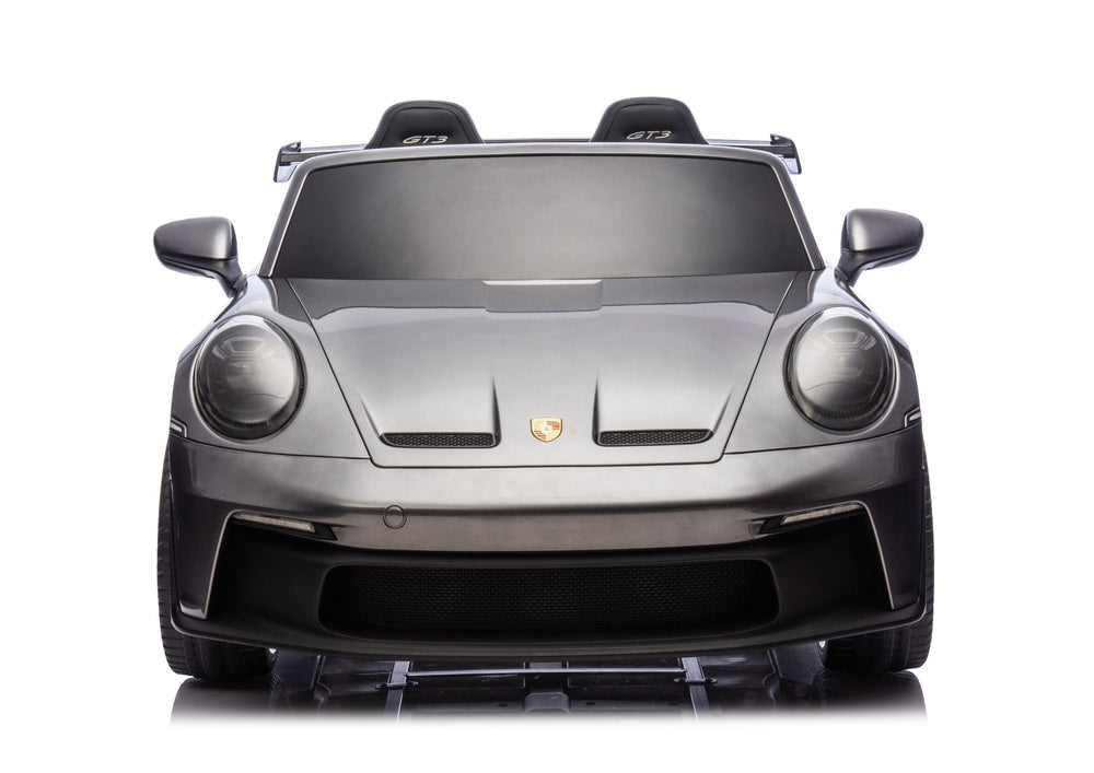 Elektrické auto Porsche GT3 – na akumulátor | šedé