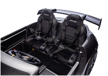Elektrické auto Porsche GT3 – na akumulátor | šedé