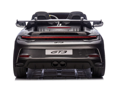 Elektrické auto Porsche GT3 – na akumulátor | šedé