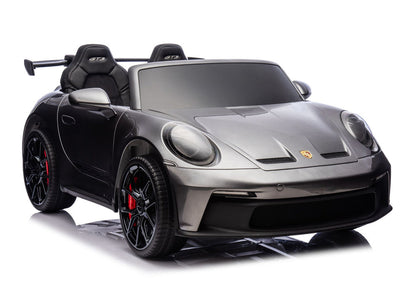 Elektrické auto Porsche GT3 – na akumulátor | šedé