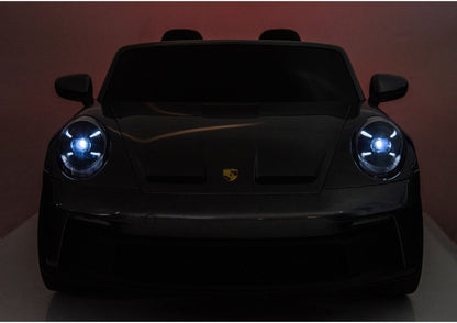 Elektrické auto Porsche GT3 – na akumulátor | šedé