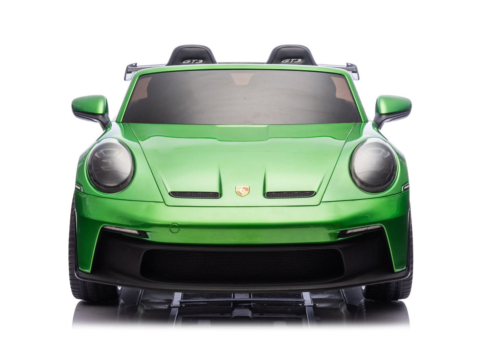 Elektrické auto Porsche GT3 – na akumulátor | zelené
