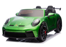 Elektrické auto Porsche GT3 – na akumulátor | zelené
