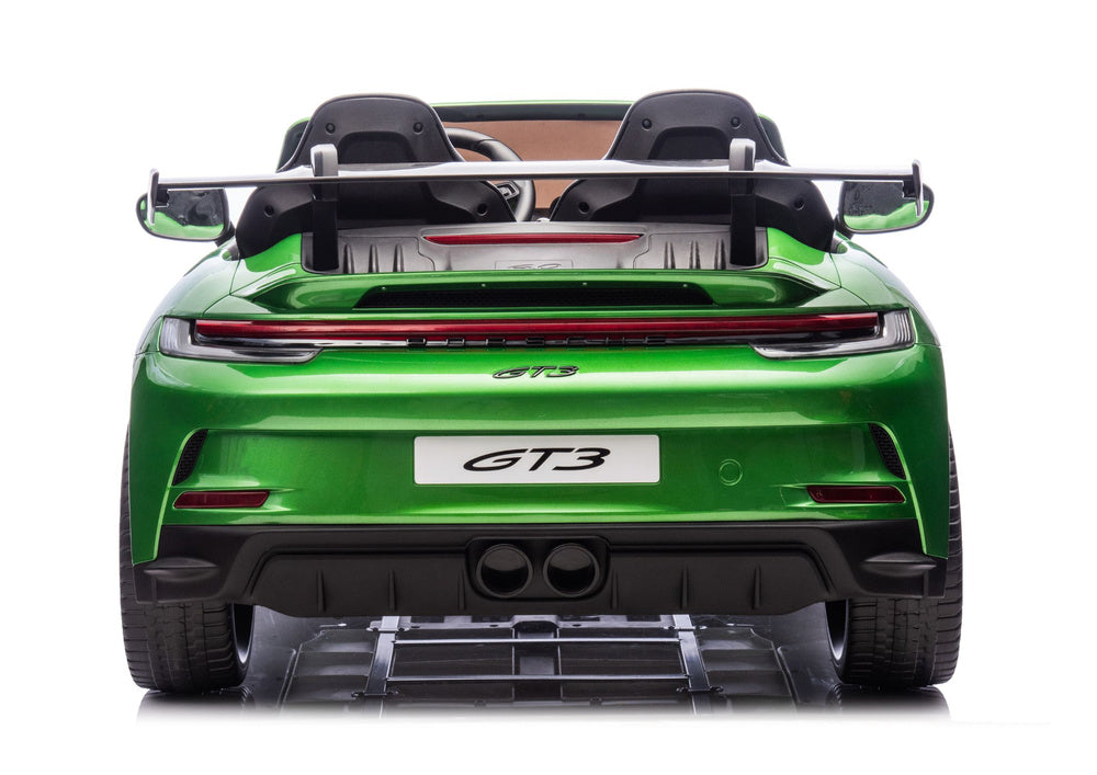 Elektrické auto Porsche GT3 – na akumulátor | zelené
