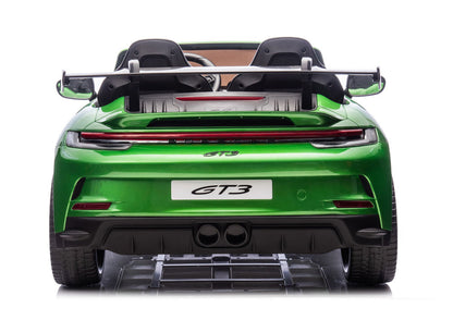 Elektrické auto Porsche GT3 – na akumulátor | zelené