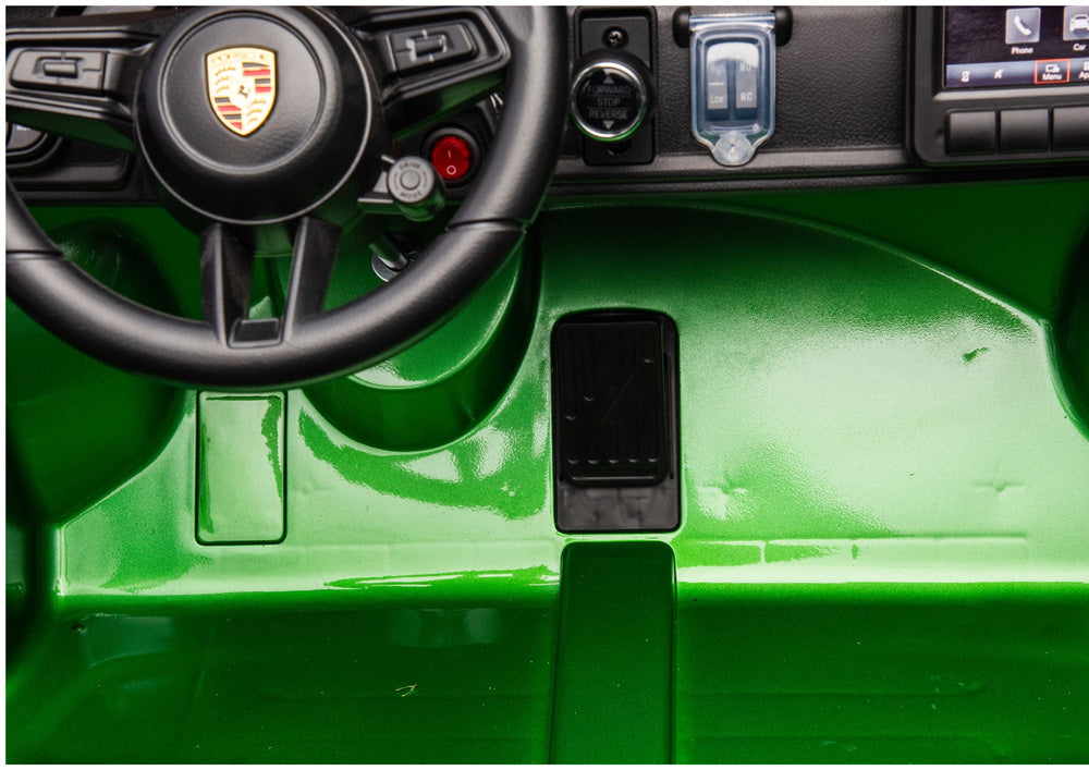 Elektrické auto Porsche GT3 – na akumulátor | zelené