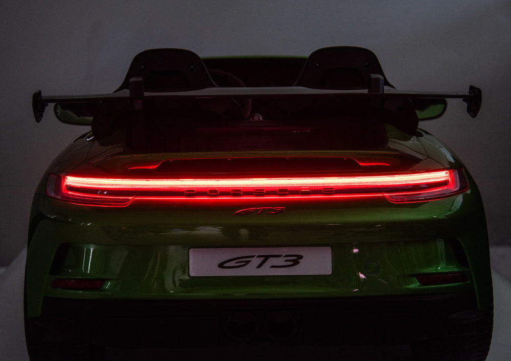 Elektrické auto Porsche GT3 – na akumulátor | zelené