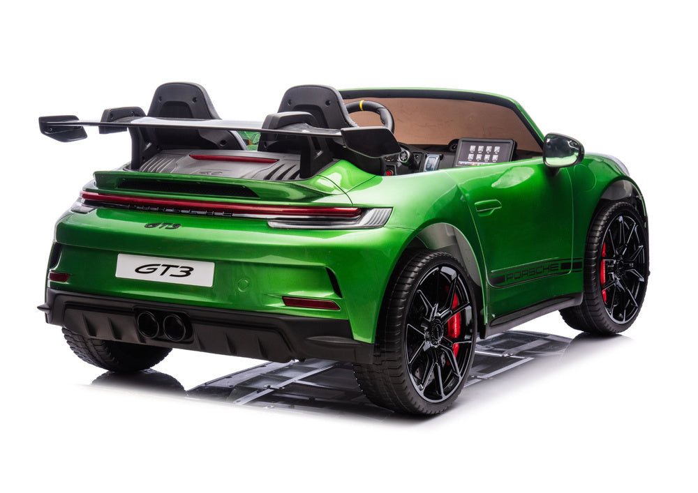 Elektrické auto Porsche GT3 – na akumulátor | zelené