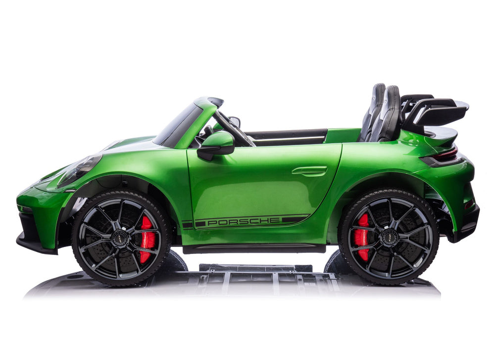 Elektrické auto Porsche GT3 – na akumulátor | zelené