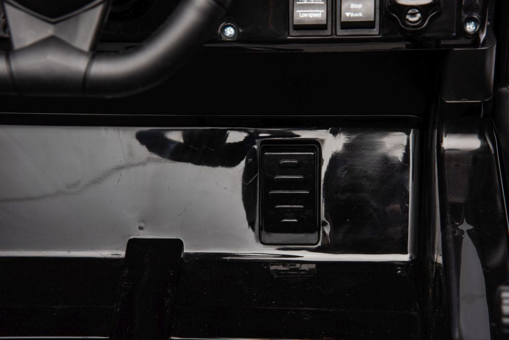 Elektrické auto pro děti YSA8813 černé 24V s dálkovým ovládáním