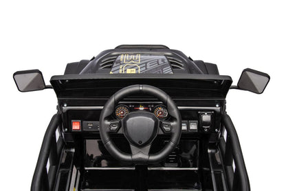 Elektrické auto pro děti YSA8813 černé 24V s dálkovým ovládáním