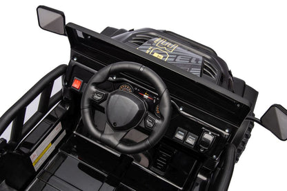 Elektrické auto pro děti YSA8813 černé 24V s dálkovým ovládáním