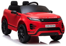 Elektrické auto Range Rover Evoque červené – dětské vozidlo na akumulátor