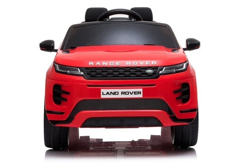Elektrické auto Range Rover Evoque červené – dětské vozidlo na akumulátor