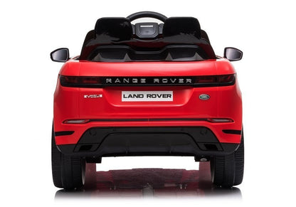 Elektrické auto Range Rover Evoque červené – dětské vozidlo na akumulátor