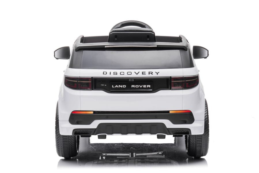 Elektrické auto Range Rover na akumulátor bílé