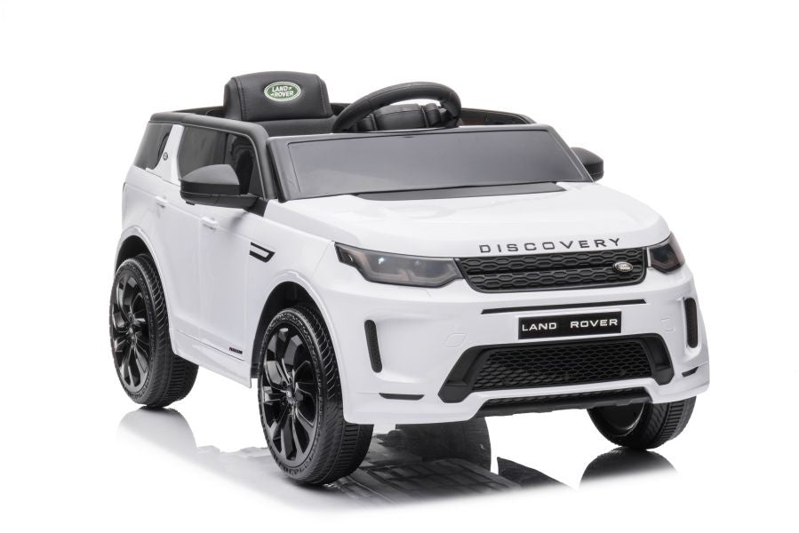 Elektrické auto Range Rover na akumulátor bílé