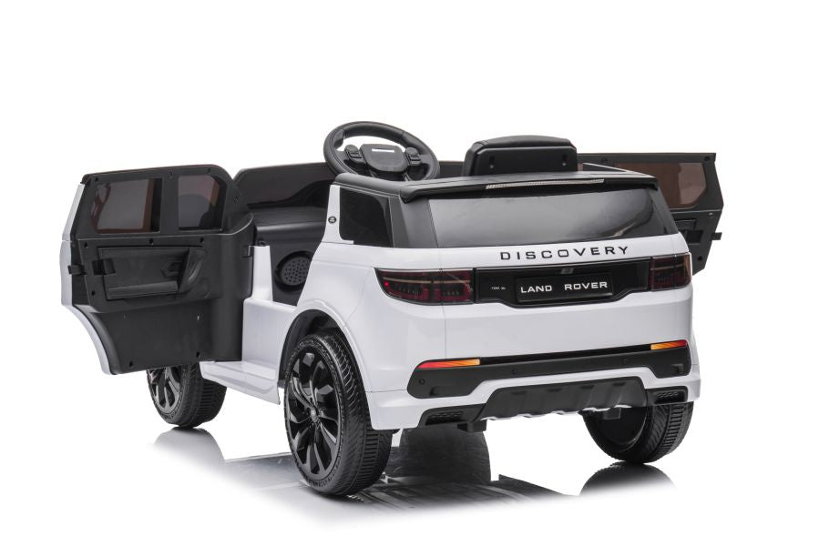 Elektrické auto Range Rover na akumulátor bílé