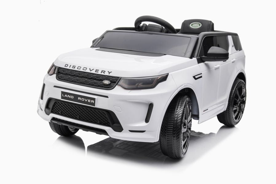 Elektrické auto Range Rover na akumulátor bílé
