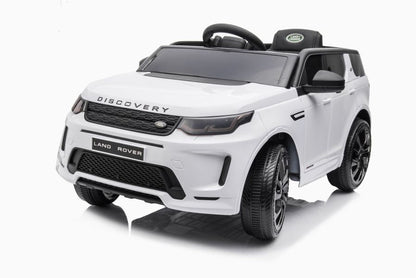 Elektrické auto Range Rover na akumulátor bílé
