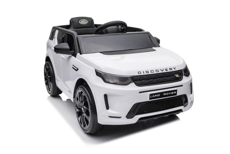Elektrické auto Range Rover na akumulátor bílé