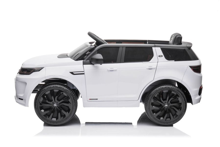 Elektrické auto Range Rover na akumulátor bílé